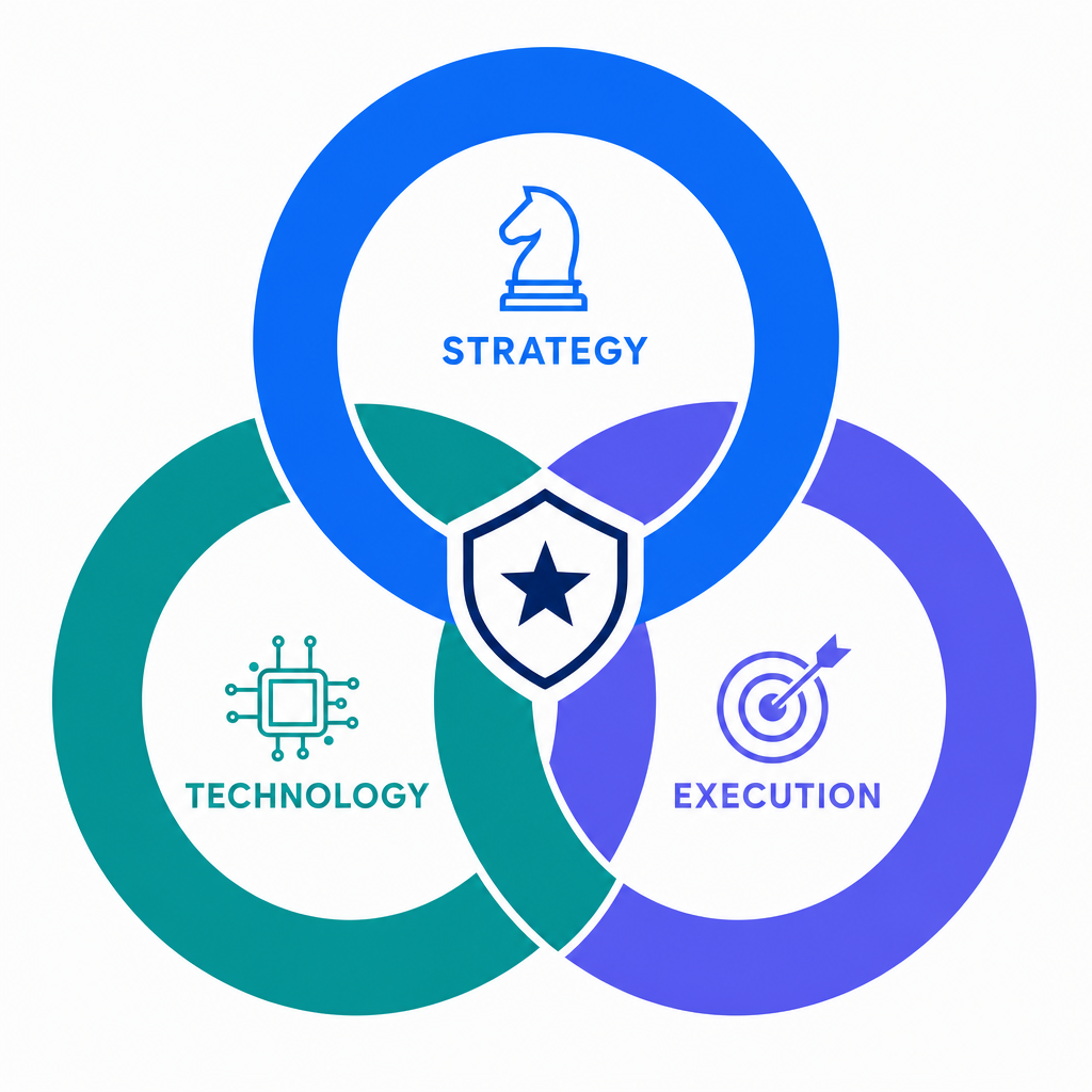 Strategy, Technology and Execution — the three pillars of CTRLRoom Systems